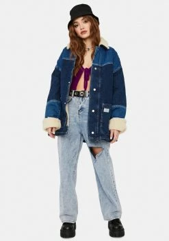 Deals π BDG Patchwork Donkey π§₯ Coat Outerwear β¨ 6 BDG Patchwork Donkey Coat Outerwear