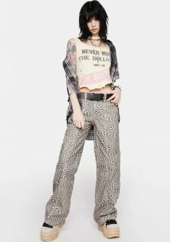 BDG Y2K Printed Cargo Pants