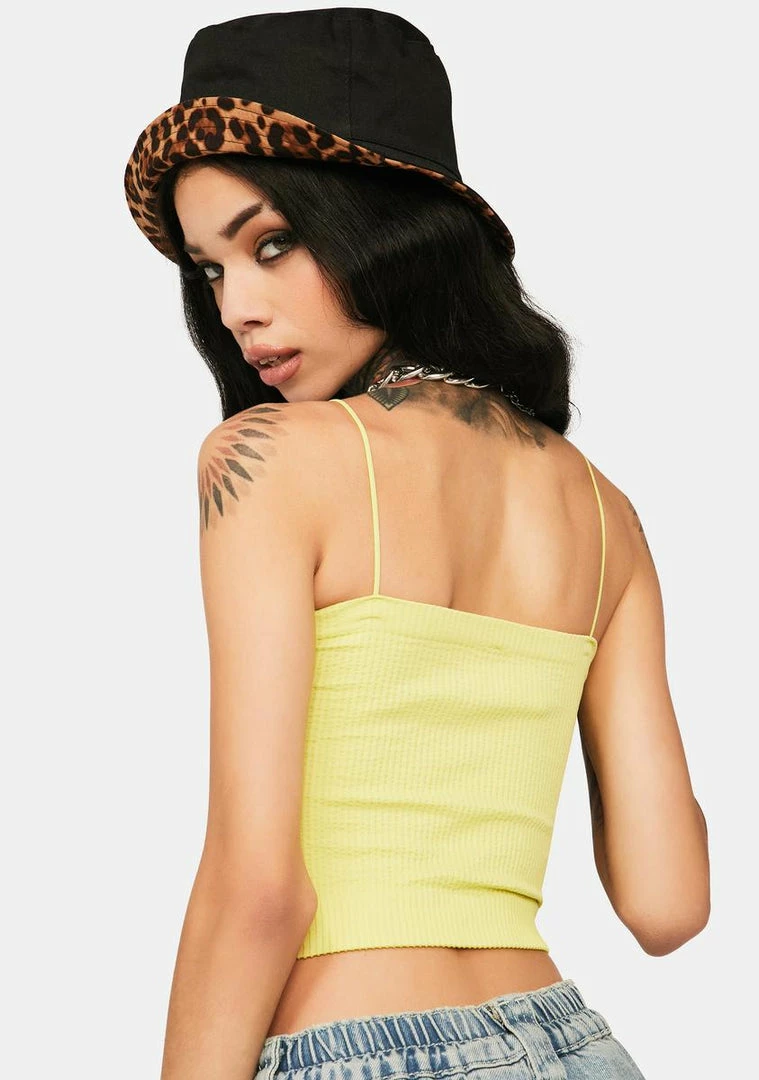 Budget π BDG Yellow Bungee Strap Tube Tops π 4 BDG Yellow Bungee Strap Tube Tops
