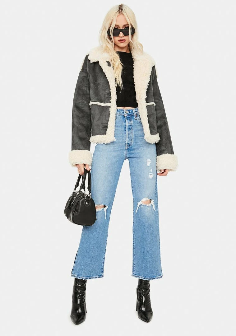 Coupon β€οΈ BDG Outerwear Faux Suede Shearling Jacket π 3 BDG Outerwear Faux Suede Shearling Jacket