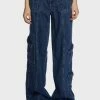 BDG Bottoms Y2k Denim Cargo Pants