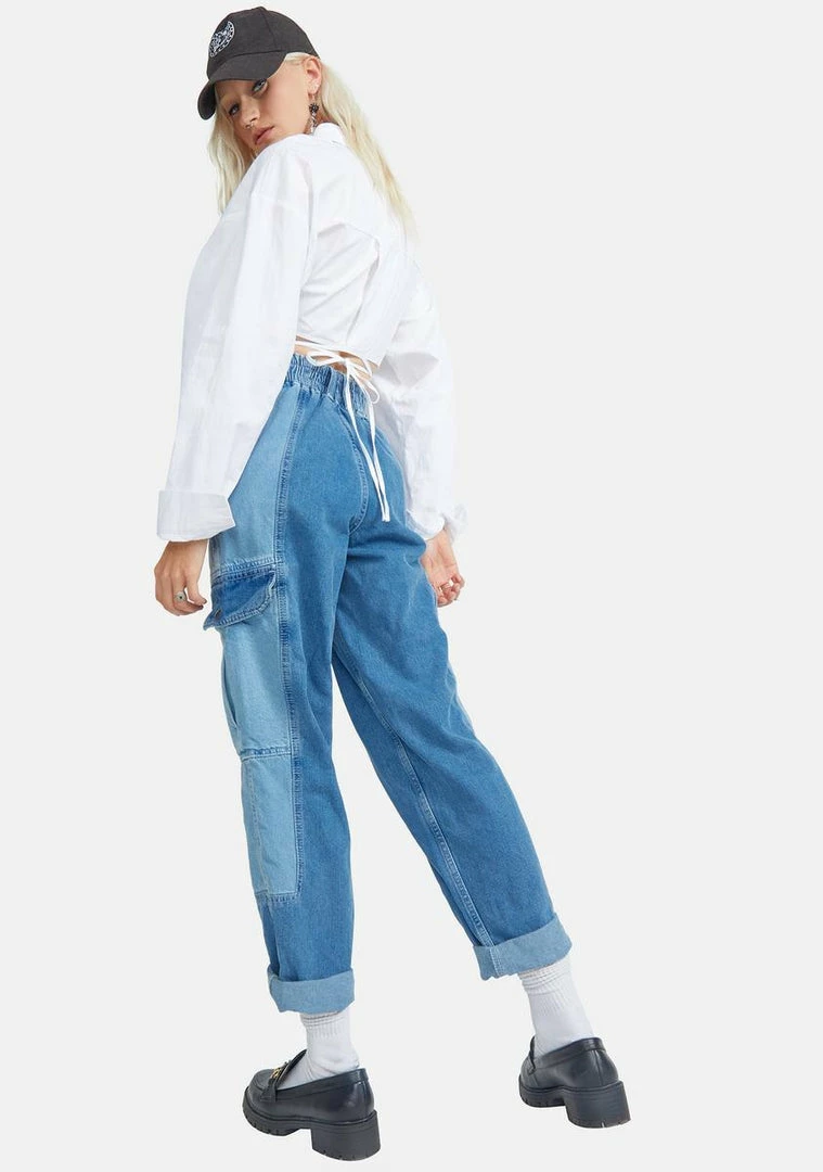 Best Pirce β€οΈ BDG Color Block Blaine Skate π Jeans Bottoms π 4 BDG Color Block Blaine Skate Jeans Bottoms