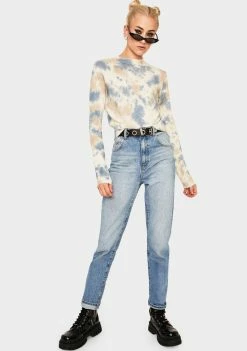 Top 10 β€οΈ BDG Tops Tie Dye Textured Cropped Sweater π 6 BDG Tops Tie Dye Textured Cropped Sweater