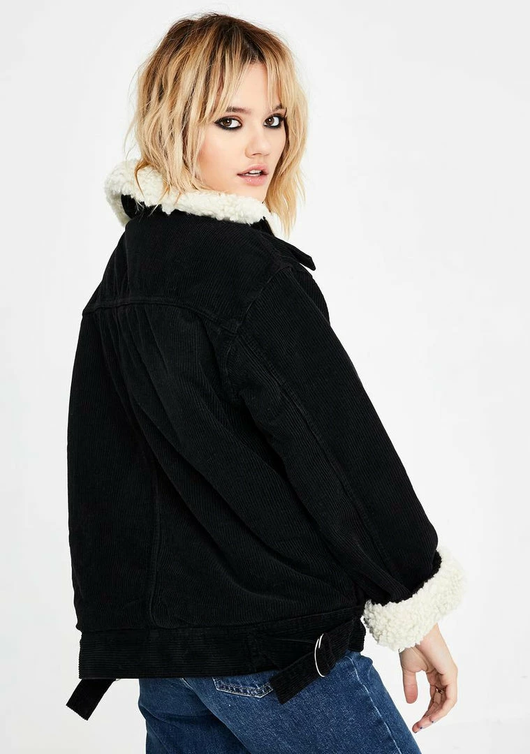 Best Sale βοΈ BDG Corduroy Sherpa Lined Utility Jacket π 4 BDG Corduroy Sherpa Lined Utility Jacket