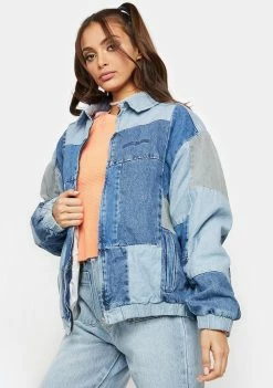 BDG Billy Patchwork Denim Jacket