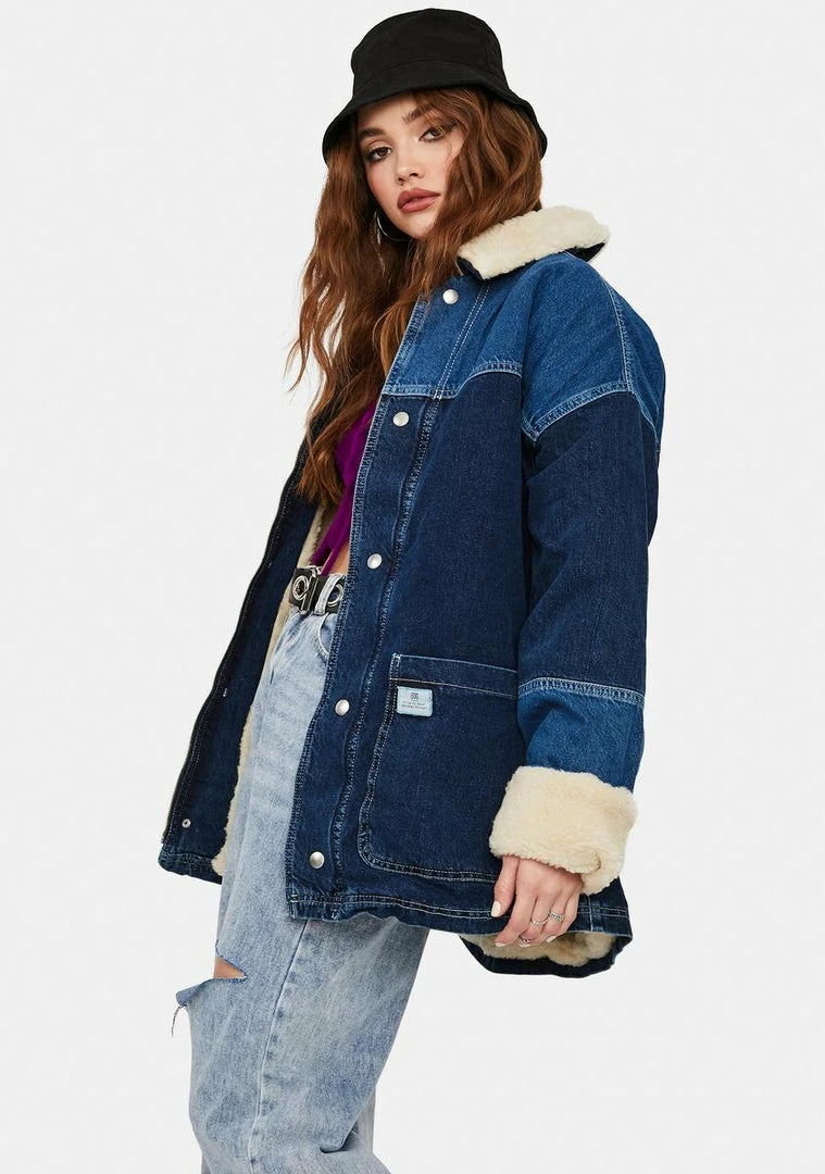 Deals π BDG Patchwork Donkey π§₯ Coat Outerwear β¨ 2 BDG Patchwork Donkey Coat Outerwear