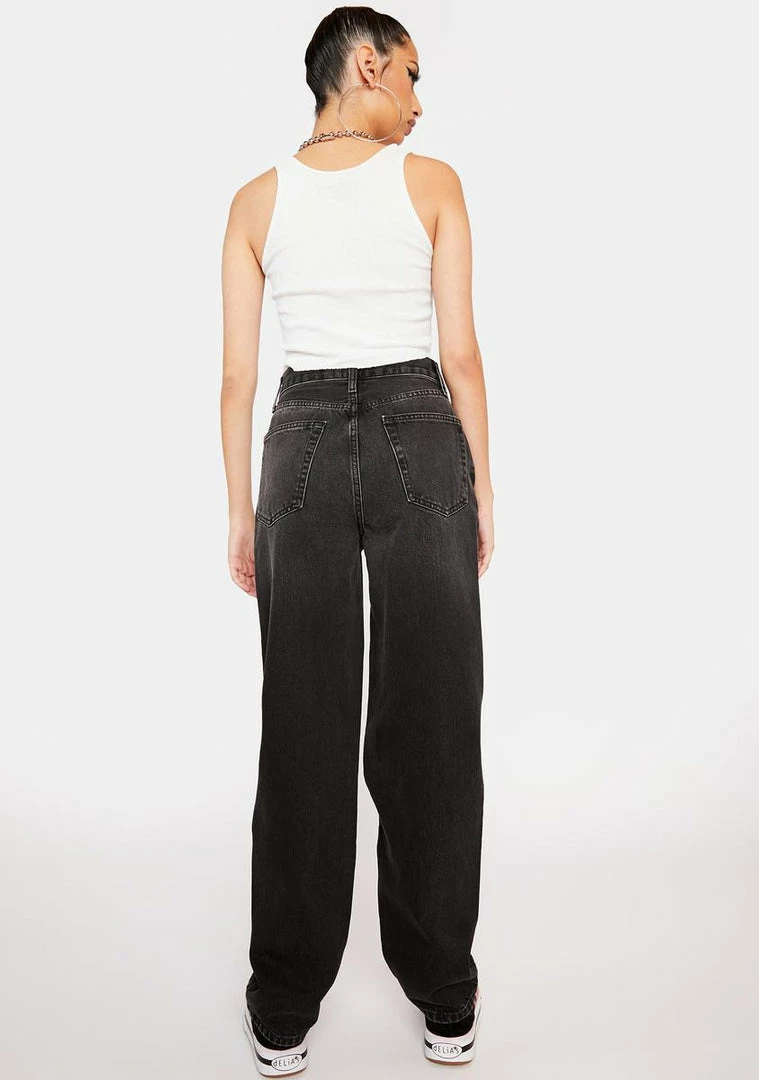 Wholesale π₯ BDG Destroyed Black Denim Baggy π Jeans Bottoms π 4 BDG Destroyed Black Denim Baggy Jeans Bottoms