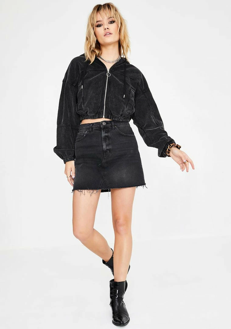 Buy βοΈ BDG Corduroy Cropped Hoodie Jacket 𧨠3 BDG Corduroy Cropped Hoodie Jacket