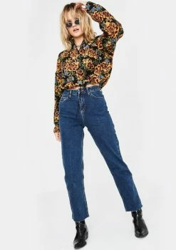 Outlet π BDG Outerwear Floral Fleece Cropped Pullover π 6 BDG Outerwear Floral Fleece Cropped Pullover