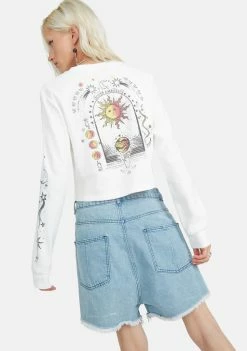 BDG Inner Empathy Waffle Knit Tee Tops