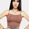 BDG Tops Phoebe Lace Trim Cami