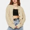 BDG Tops Melody Arran Crew Cardigan