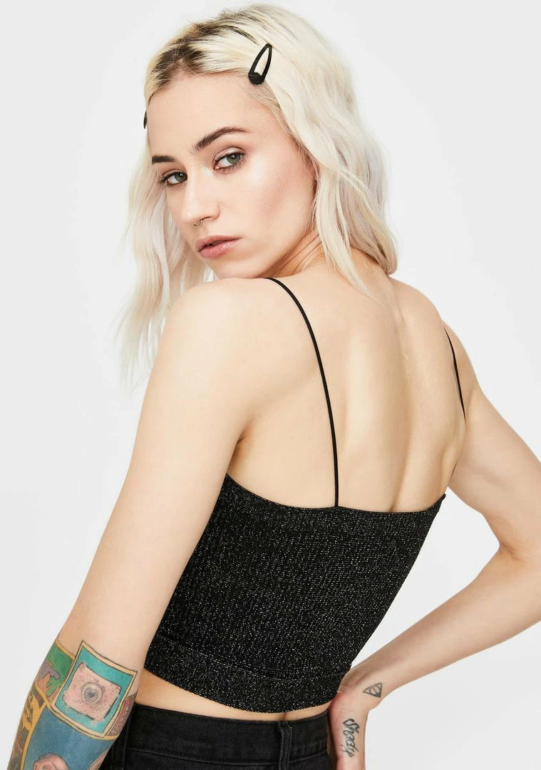 Flash Sale π BDG Tops Black Bungee Strap Tube Top π 4 BDG Tops Black Bungee Strap Tube Top