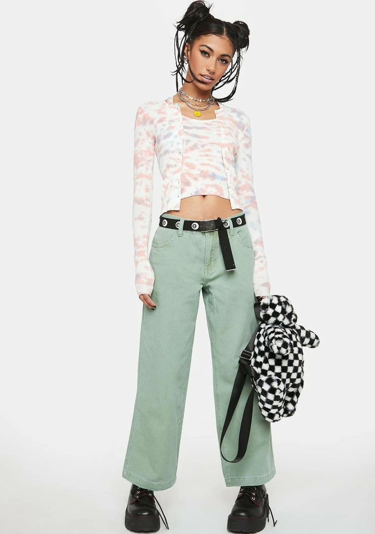 Wholesale π BDG Tie Dye Ribbed Twin Set Tops β 3 BDG Tie Dye Ribbed Twin Set Tops