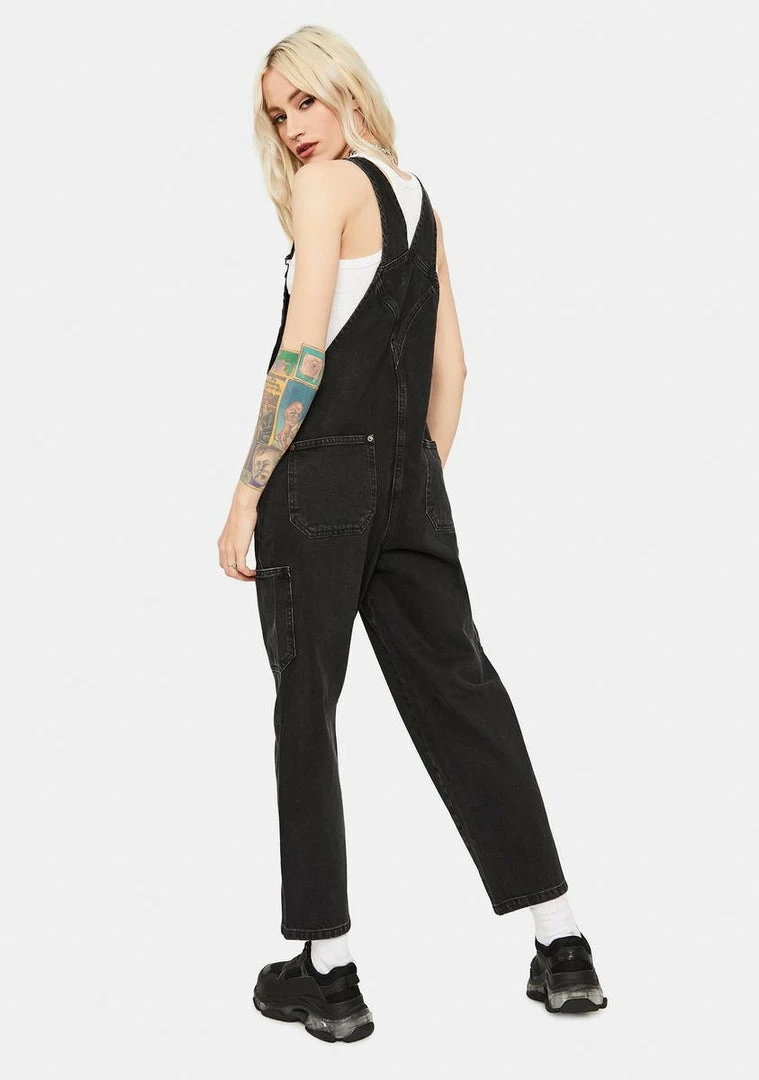 Deals βοΈ BDG Black Workwear Dungarees π 4 BDG Black Workwear Dungarees