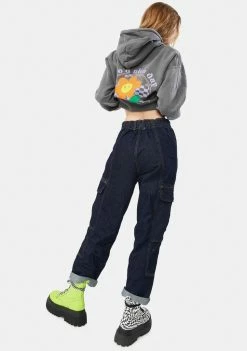 Promo π BDG Bottoms Dark Blue Blaine Skate π Jeans π 7 BDG Bottoms Dark Blue Blaine Skate Jeans