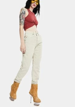 BDG Corduroy Mom Jeans Bottoms