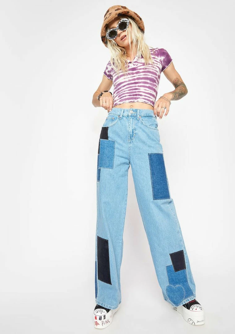 Budget π€© BDG Bottoms Patchwork Pudde π Jeans π 2 BDG Bottoms Patchwork Pudde Jeans