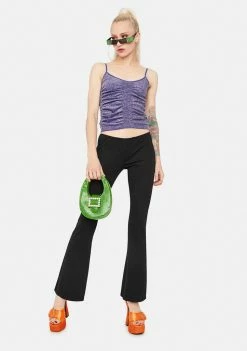 BDG Tops Ruched Strappy Top