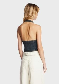 BDG Denim Halter Top