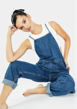 BDG Misty Denim Jumpsuit Jumpsuits & Rompers